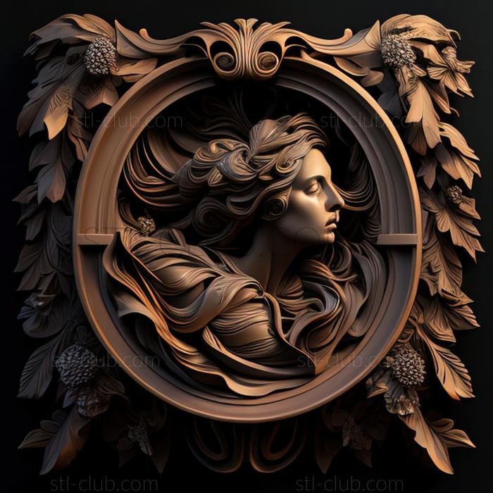 3D model st baroque (STL)